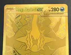 2026 Pokemon Mega Darkrai ex NM Gold Hyper Rare 120/084 Pitch Black Eng - Image 3