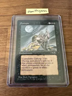 [Near Mint] Wizards of the Coast Dystopia Rare Enchantment Alliances - Image 1