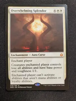 Overwhelming Splendor - Hour of Devastation *NM* Near Mint MTG - Image 1