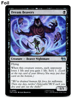 Dream Beavers (FOIL) - [Teenage Mutant Ninja Turtles] MTG | TMT 0062 NM 💀 - Image 1