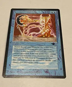 Transmute Artifact MTG Blue Sorcery English - Anson Maddocks - Image 1