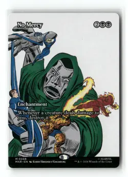 Magic: The Gathering Marvel Universe Eternal-Legal No Mercy (Borderless) 68 NM/M - Image 2