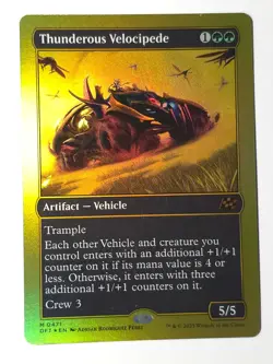 Thunderous Velocipede (First Place Foil) Aetherdrift - Image 1