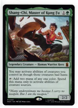Shang-Chi, Master of Kung Fu M Marvel Super Heroes 187 NM - Image 1