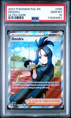 2023 Pokemon Paldea Evolved 250 Dendra Ultra Rare PSA 10 GEM MINT Trusted Seller - Image 1