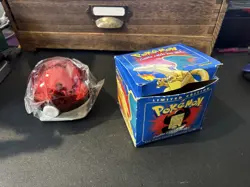1999 Pokemon Charizard 23K Gold Plated Card & Pokeball SEALED From Burger King - Image 1