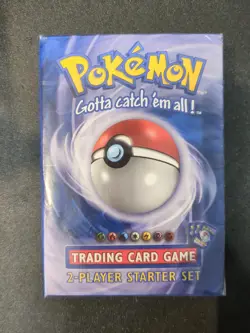 1999 Pokemon Base Set 2-Player Starter Set Theme Deck Factory Sealed WOTC Rare - Image 1
