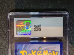 2021 Pokemon TCG Crobat V Black Star Promo Shining Fates CGC 10 Gem Mint - Image 3