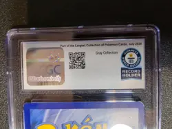 Pokemon Jigglypuff Italian Fusion Strike 110/264 CGC Authentic Gray Collection - Image 3