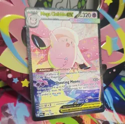 Pokemon Mega Clefable EX 119/088 Secret Rare Full Art Holo Evolutions 320 HP - Image 1