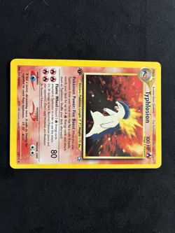 Pokemon: 1st Edition Typhlosion 18/111 Neo Genesis (Vintage - Holo) - Image 3