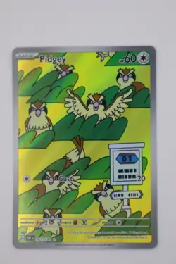 Pidgey 207/197 - NM Illustration Rare - Pokemon Obsidian Flames - Image 1