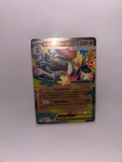 Mega Delphox ex 008/084 Double Rare Pitch Black Pokemon Holo Near Mint - Image 1