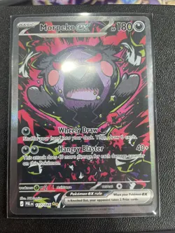 Pokemon Morpeko EX 117/084 ME05: Pitch Black Special Illustration Rare Full Art - Image 1