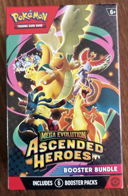Pokemon TCG Mega Evolution Ascended Heroes Booster Bundle - 6 packs! NEW! SEALED - Image 1