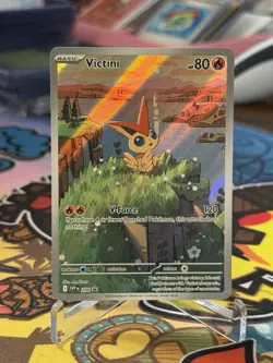 Victini 208 Scarlet & Violet Promo Promo Holo Near Mint Full Art Black Star - Image 1