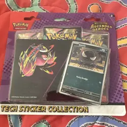 Pokemon Mega Evolutions Ascended Heroes Tech Sticker Collection Ghastly Promo - Image 1