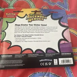 Pokemon Mega Evolutions Ascended Heroes Tech Sticker Collection Ghastly Promo - Image 2