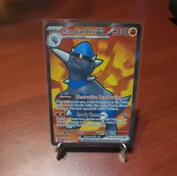 Rampardos ex 100/084 Ultra Rare Pitch Black Pokemon Near Mint - Image 1