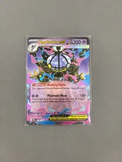 Mega Chandelure ex 038/084 Double Rare Pitch Black Pokemon Holo NM - Image 1