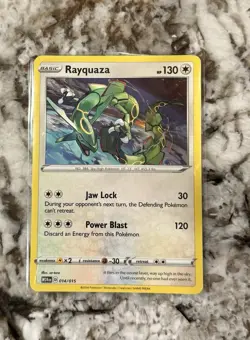 2025 McDonald’s Pokemon Dragon Discovery - Rayquaza - 014/015 - Image 1