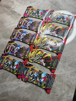 Pokemon TCG Pitch Black Booster Packs Lot of 10 Factory Sealed - Image 1