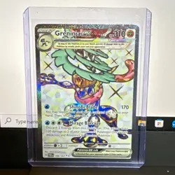 Pokemon Company Greninja ex 198/167 Ultra Rare Full Art Holo SV06 Eng 310HP - Image 1