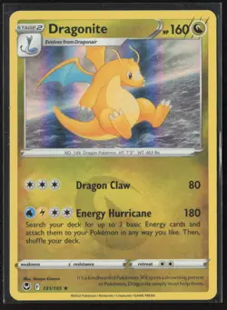 Dragonite 131/195 Holo Rare Silver Tempest Pokemon Near Mint - Image 1
