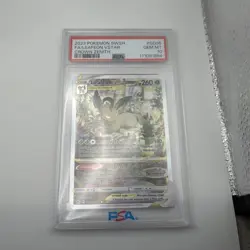 2023 POKEMON SWORD & SHIELD CROWN ZENITH #GG35 FULL ART/LEAFEON VSTAR PSA 10 - Image 3