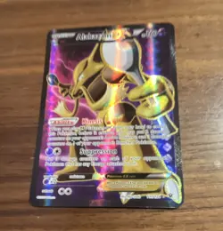 Pokemon TCG Alakazam EX Full Art 125/124 XY Fates Collide Holo UR Eng - Image 1