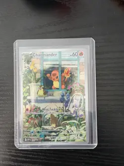 Pokemon Obsidian Flames ETB Promo Charmander 044 Black Star Promo Holo - Image 1