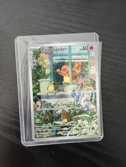 Pokemon Obsidian Flames ETB Promo Charmander 044 Black Star Promo Holo - Image 3