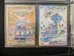 Pokemon Stellar Crown Terapagos And Lapras Ex - Image 1