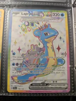 Pokemon Stellar Crown Terapagos And Lapras Ex - Image 3