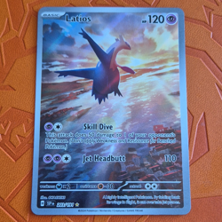 Pokemon TCG Latios 203/191 SV08: Surging Sparks Full Art Holo Illus Rare EN - Image 1