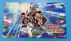 PreOwned Master of Chaos Yugioh Battle of Chaos Official Konami Playmat - Image 1