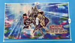 PreOwned Master of Chaos Yugioh Battle of Chaos Official Konami Playmat - Image 2