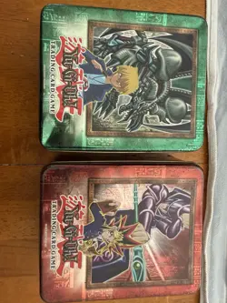 Yu-Gi-Oh Card Collection Includes Two 2002 Collector Tins - Image 1