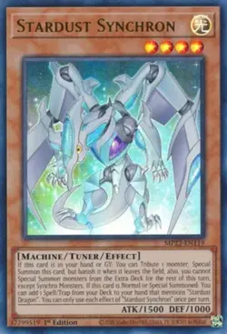 Stardust Synchron - MP22-EN119 - Ultra Rare - 1st Edition Lightly Played, Englis - Image 1