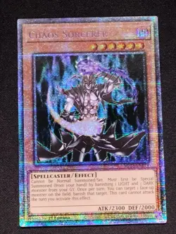 Chaos Sorcerer MP25-EN019 Starlight Rare 2025 Mega-Pack Yu-Gi-Oh 1st Edition NM - Image 1