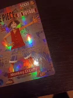 Lot of 2 Proxy Onepiece Monkey D Luffy College Basketball Cards One Piece TCG - Image 4
