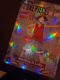 Lot of 2 Proxy Onepiece Monkey D Luffy College Basketball Cards One Piece TCG - Image 5