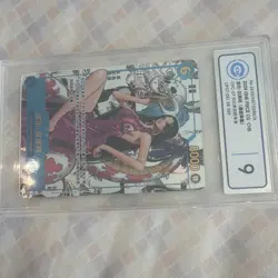 One Piece Card Game Boa Hancock OP07-051 Chinese SR Alt Art Foil CGC 9 2024 - Image 3