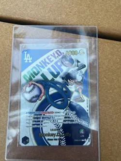 Monkey D. Luffy Dodgers x One Piece EB02-010 One Piece Promo - Image 1