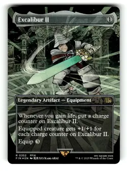 Excalibur II (Borderless) FINAL FANTASY 352 NM FOIL - Image 1