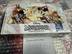 Disney Lorcana Fabled Booster Box Factory Sealed - In Hand - Image 1