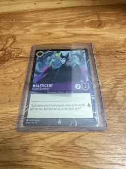 Disney Lorcana Maleficent Exklusiv Promo Karte Foil 4/Dis 2026 - Image 3