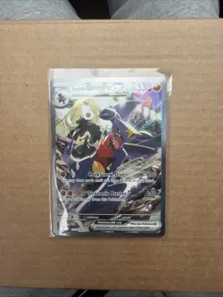 Pokemon TCG Destined Rivals Cynthia's Garchomp EX Card 232/182 Mint Pack Fresh - Image 1