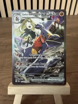 Pokemon TCG Cynthia's Garchomp EX Destined Rivals 232/182 SIR Mint PSA Gradable - Image 1