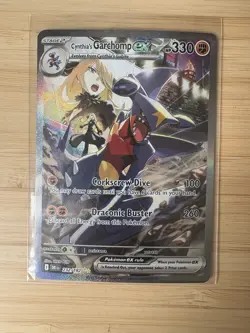 Pokemon TCG Cynthia's Garchomp EX Destined Rivals 232/182 Near mint plus - Image 3